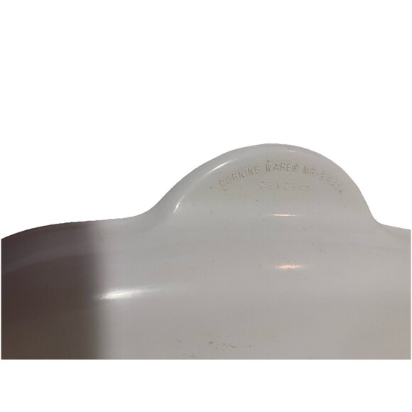 Vintage Corning Ware White Coupe Glass Microwave Rack 9' - Picture 11 of 11